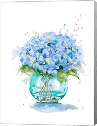 Framed Fresh Little Flower III Print