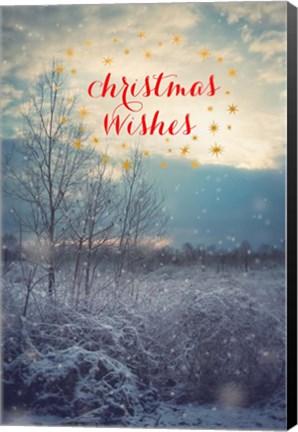 Framed Christmas Wishes Print