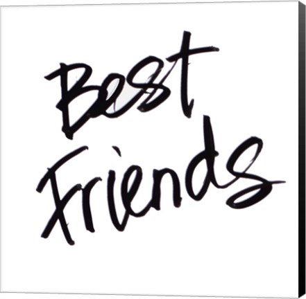 Framed Best Friends Print