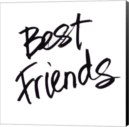 Framed Best Friends Print