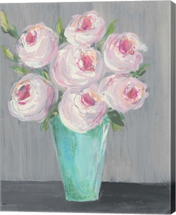 Framed Sorbet Floral II Print