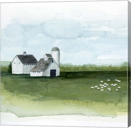 Framed Delilah&#39;s Farm I Print