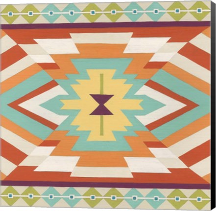 Framed Mesa Motif IV Print