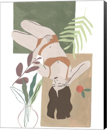 Framed Lying Woman IV Print