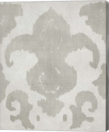 Framed Shadow Ikat II Print