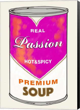 Framed Passion Soup Print