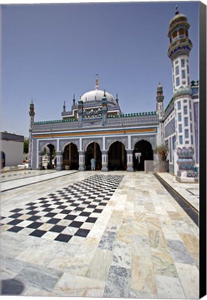 Framed Shrine Of Shah Abdul Latif Bhittai, Bhit Shah, Sindh, Pakistan Print