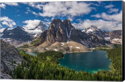 Framed Mount Assiniboine Provincial Park, British Columbia, Canada Print