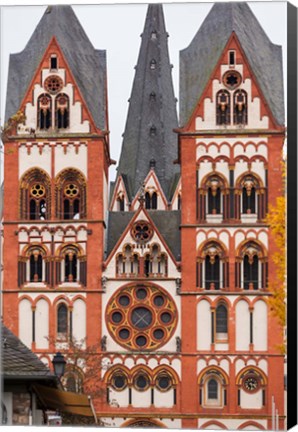 Framed Germany, Hesse, Limburg An Der Lahn, St Georgsdom Cathedral, 13th Century Print