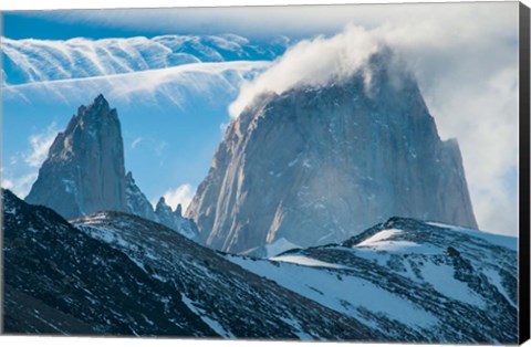 Framed Mount Fitzroy, El Chalten, Argentina Print