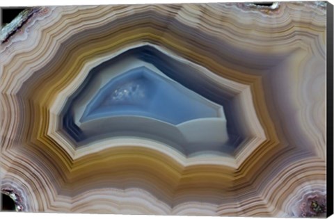 Framed Mexican Banded Agate Quartzsite, Arizona 2 Print