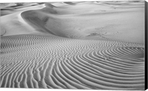 Framed California, Valley Dunes Panoramic View Print