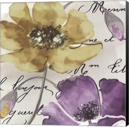 Framed Watercolors 3 Print