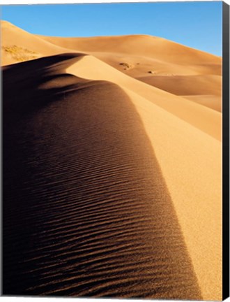 Framed Great Sand Dunes National Park And Preserve Print