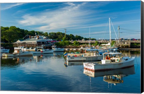 Framed Perkins Cove, Maine Print