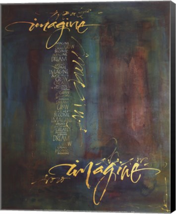 Framed Imagine Print