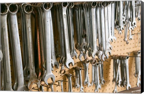 Framed Variety Of Wrenches, New Mexico Print