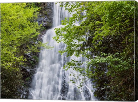 Framed Mingo Falls, North Carolina Print