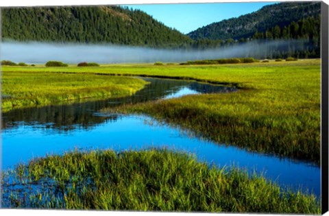 Framed Sparks Lake, Oregon Print