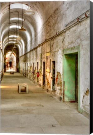 Framed Eastern State Penitentiary Interior, Pennsylvania Print