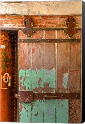 Framed Abandoned Prison Detail, Pennsylvania Print