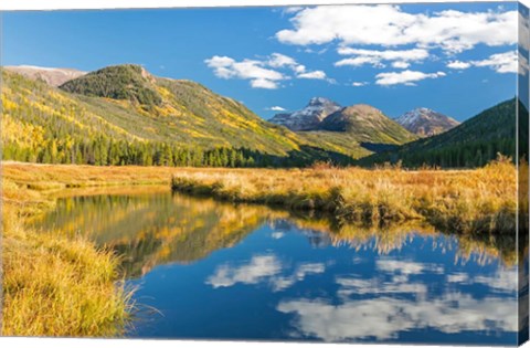 Framed Wasatch Cache National Forest Panorama, Utah Print