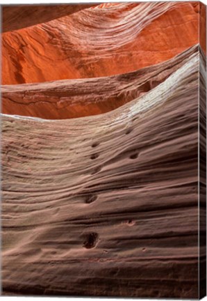 Framed Red Canyon, Moki Steps, Zion, Utah Print