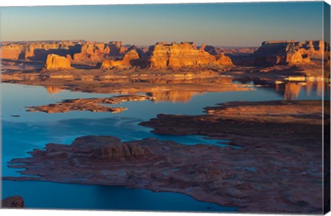 Framed View From Alstrom Point Overlook, Utah Print