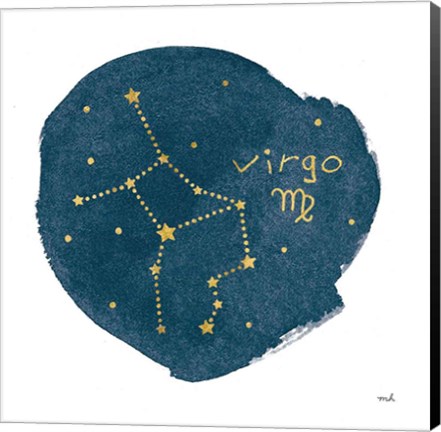 Framed Horoscope Virgo Print