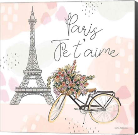 Framed Sweet Paris II Print