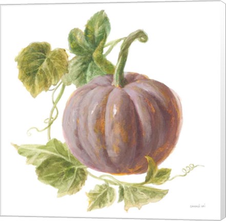 Framed Floursack Autumn VII on White Print