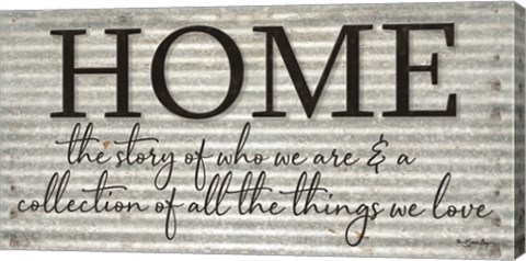 Framed Home Print