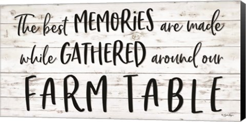 Framed Best Memories Print