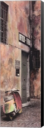 Framed Vespa Print