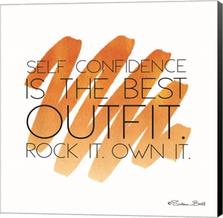 Framed Best Outfit Print