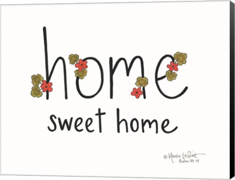 Framed Home Sweet Home Print