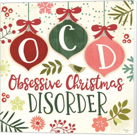 Framed OCD Print