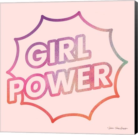 Framed Girl Power I Print