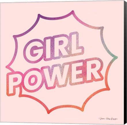 Framed Girl Power I Print