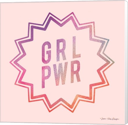 Framed Girl Power II Print