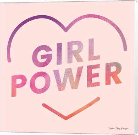 Framed Girl Power III Print