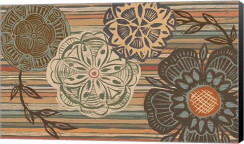 Framed Woodcut Nature II Print