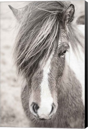 Framed Elska II BW Print