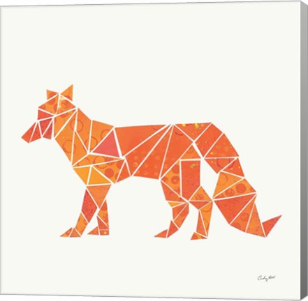 Framed Geometric Animal II Print