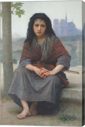 Framed Bohemian, 1890 Print