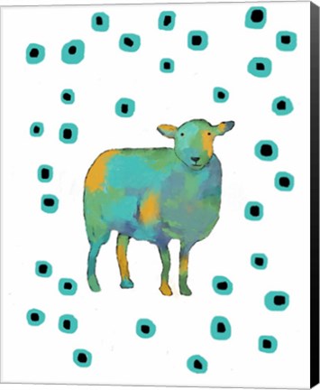 Framed Sheep Print