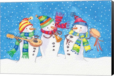 Framed Snow Band Print