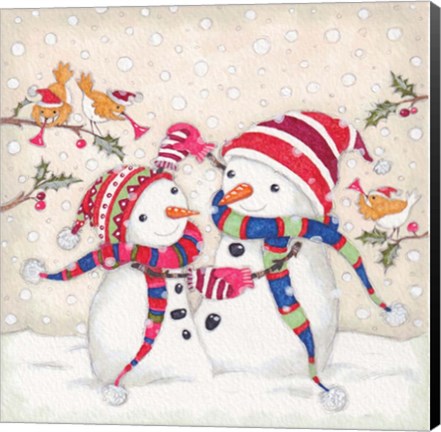 Framed Snow Dancers Print