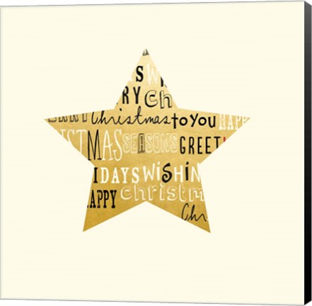 Framed Type Star Print