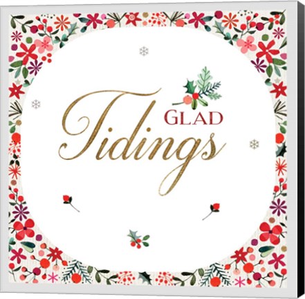 Framed Glad Tidings Print